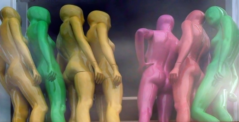 Rainbow Mannequins