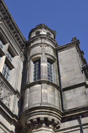 Library Tower (8312 visits) Detail of the Central Library on George IV Bridge