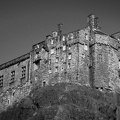Edinburgh Castle, B&W